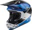 Přilba FLY Racing Formula CP Rush (černá/modrá/bílá)