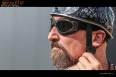 Moto brýle Helly Hurricane 3 černé / černé skla