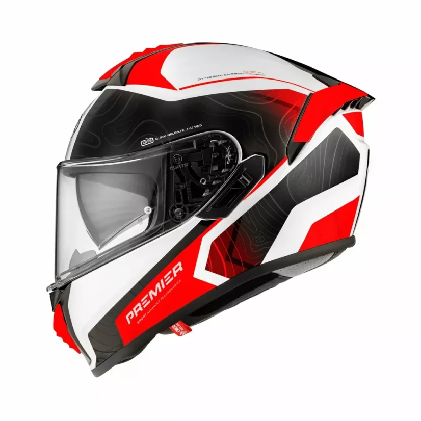 Moto přilba PREMIER EVOLUZIONE DK 2 BM