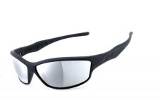Moto brýle Helly Fender 2.0 - laser silver