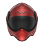 Překlopná přilba na motorku ROOF Boxxer 2 (červená lesklá)
