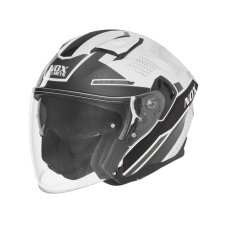 Moto přilba NOX N130 Ekto (černá/bílá) 2026