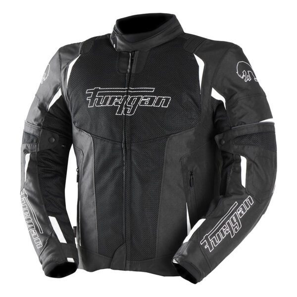 Textilní bunda na motorku Furygan Ultra Spark 3v1 Vented+ (černá/bílá)