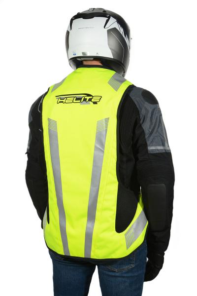 Moto airbagová vesta HELITE HiVis TURTLE 2 (žlutá fluo)