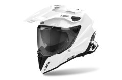 Enduro helma na motorku AIROH COMMANDER 2 COLOR (lesklá bílá)