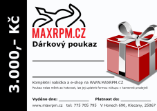 Dárkový poukaz v hodnotě 3.000,- Kč