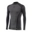 SIX2 TS3 V2 funkční triko dl. rukáv s rolákem (carbon černá) UNISEX