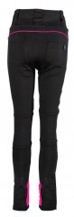 Textilní kalhoty na motorku Rusty Stitches Claudia V2 (černá/růžová) Dámské