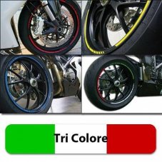 Proužky na kola GP style tricolora