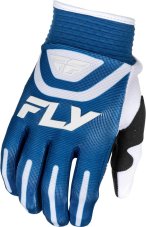 Motokrosové rukavice FLY Racing F-16 (modrá/bílá)