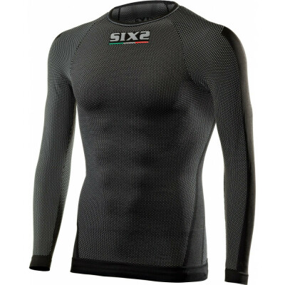 SIX2 TS2 funkční triko dl. rukáv (carbon černá) UNISEX