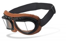 Moto brýle Helly RB-2 černá / hnědá
