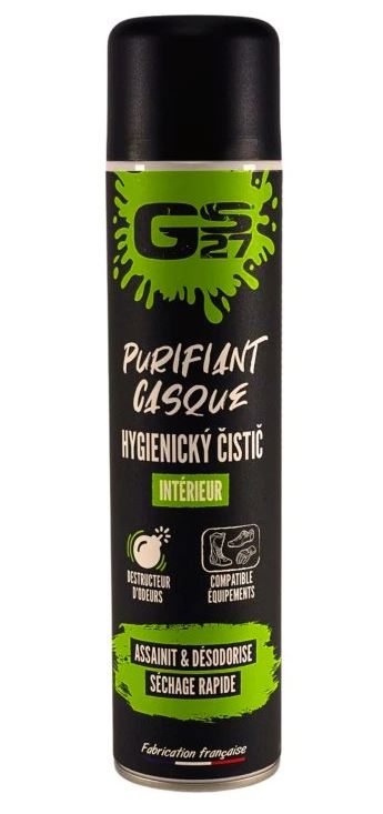 Hygienický čistič a osvěžovač moto vybavení GS27 600ml