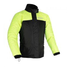 Moto nepromokavá bunda Oxford Rain Seal (černá/žlutá fluo)