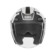 Moto přilba NOX N130 Ekto (černá/bílá) 2026
