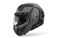 Překlopná přilba na motorku AIROH MATHISSE 2 Genius (matná šedá)