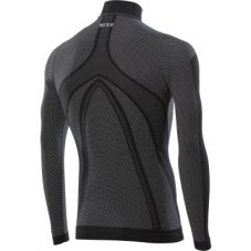 SIX2 TS3 funkční triko dl. rukáv s rolákem (carbon černá) UNISEX