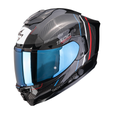 Moto přilba SCORPION EXO-1500 CARBON AIR  Zity (černá/červená/modrá)
