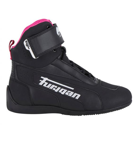Moto boty Furygan ZEPHYR LADY D3O WP (černá/růžová) dámské