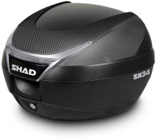 Kufr na motorku SHAD SH34 karbon