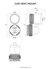 Quad Lock Vent Car Mount