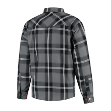 Košile na motorku Rusty Stitches Noah Fleece Tech (černá/bílá)