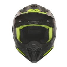 Motokrosová helma NOX N634 MX Gradiant (černá/žlutá) mat