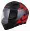 Moto přilba CASSIDA Orbit Grind (černá/červená) matná