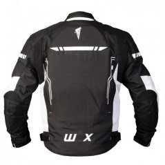Textilní bunda na motorku WINTEX WTX 2.0 WP (černá/bílá)