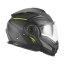 Překlopná přilba na motorku NOX PREMIUM SPINNER ARK (matná černá/žlutá fluo)