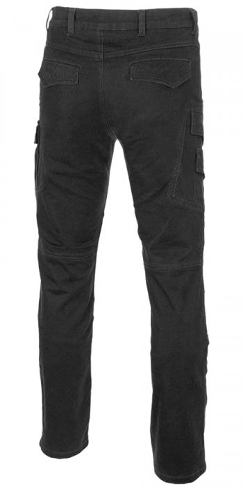 Kevlarové džíny na motorku BÜSE Fargo (černé)