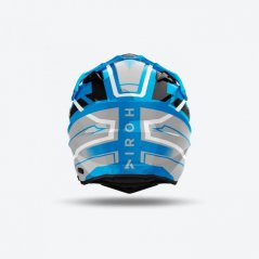 Enduro helma na motorku AIROH COMMANDER 2 MAVICK (lesklá azurová modrá)