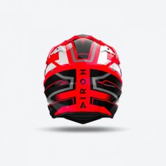 Enduro helma na motorku AIROH COMMANDER 2 MAVICK (lesklá červená)