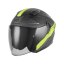 Moto přilba NOX N130 Ekto (černá matná/žlutá fluo) 2026