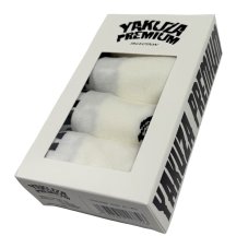 Ponožky Yakuza Premium 3884 čtyři bílé páry