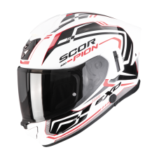 Moto přilba SCORPION EXO-530 AIR Slope (bílá/černá/červená)