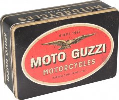Moto Guzzi plechová krabička