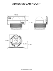 Quad Lock Adhesive Dash Car Mount