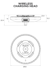 Quad Lock Bezdrátová nabíječka