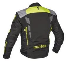 Textilní bunda na motorku WINTEX Sierra (černá/žlutá)