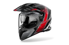 Enduro helma na motorku AIROH BANDIT Spicy (lesklá červená) 2026