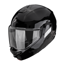 Překlopná přilba na motorku SCORPION EXO-TECH II solid (černá lesklá)