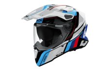 Enduro helma na motorku AIROH COMMANDER 2 SKIP (bílá lesklá) 2026