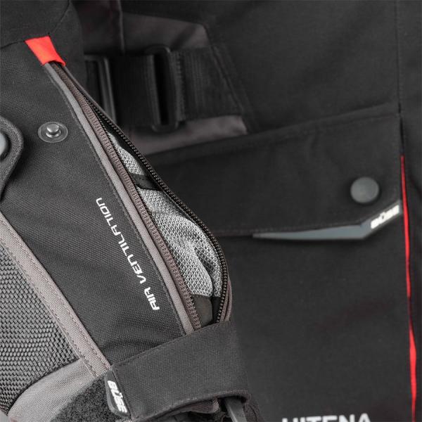 Textilní bunda na motorku Büse Open Road 2 (antracit/žlutá fluo) pánská