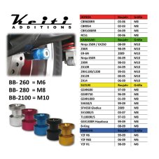 Keiti rolny na kyvku "BB2100" M10 (stříbrné)