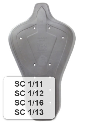 Chránič páteřový SasTec level 2 SC-1/11,12,13,14,15,16