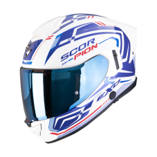 Moto přilba SCORPION EXO-530 AIR Slope (bílá/modrá/červená)