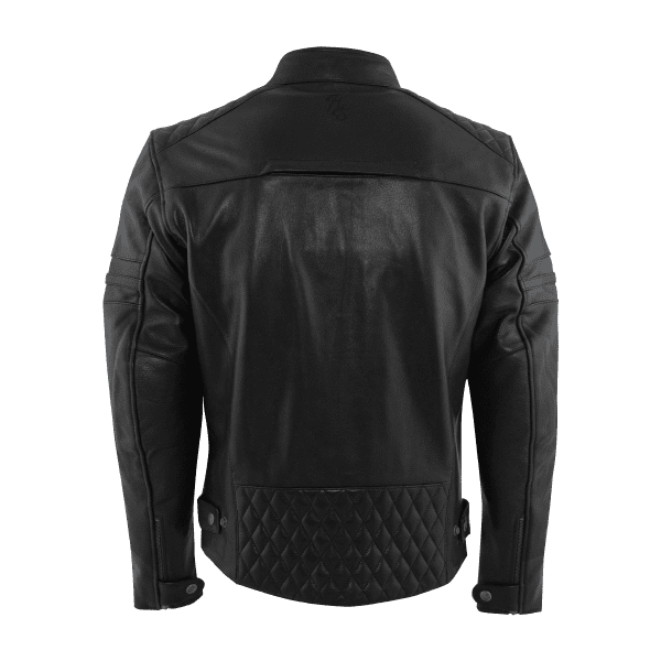 Kožená bunda na motorku RUSTY STITCHES Jari V2 (černá)
