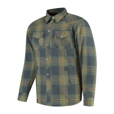 Košile na motorku Rusty Stitches Noah Fleece Tech (modrá/zelená)