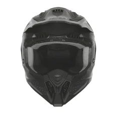 Motokrosová helma NOX N634 MX Gradiant (černá/stříbrná) mat